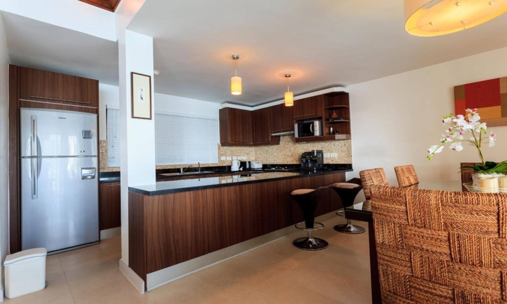Indochine Resort And Villas - Sha Extra Plus Patong Bagian luar foto A kitchen in a condominium
